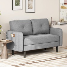 2 Seater Fabric Comfy Sofa