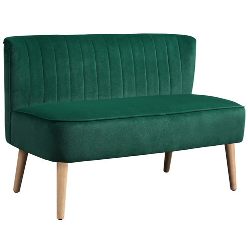 Homcom 117cm loveseat - 117cm, sofa