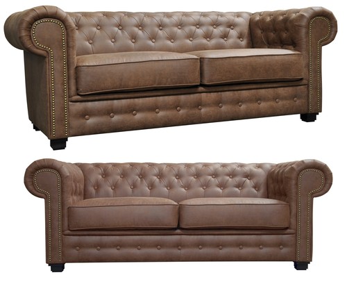 Chesterfield sofa astor brown - astor,