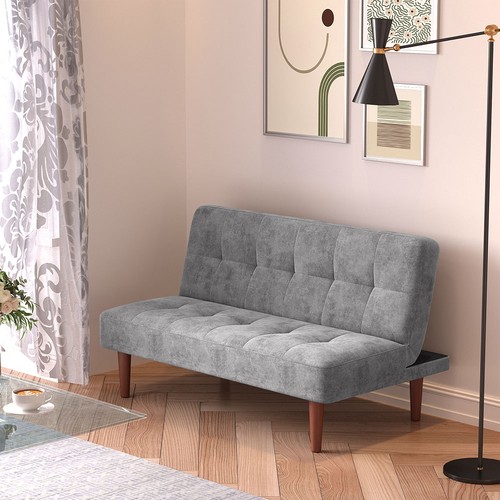 Grey seater sofa small - 2,