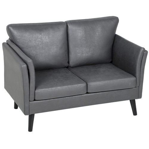 Homcom small seater - homcom, sofa